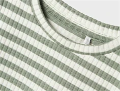 Name It lily pad/jet stream stribet top